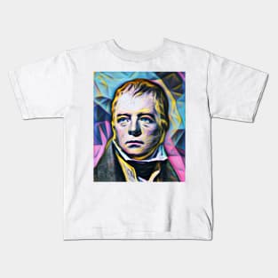 Walter Scott Portrait | Walter Scott Artwork 3 Kids T-Shirt